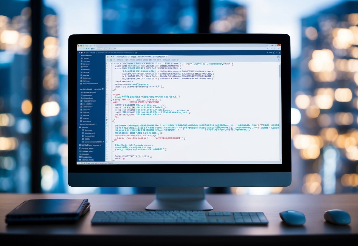 A computer screen displaying SQL code with a focus on optimization techniques and indexes