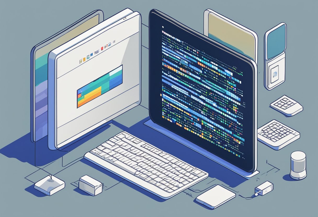 A computer screen with code editor open, displaying Python code for fetching news using object-oriented programming