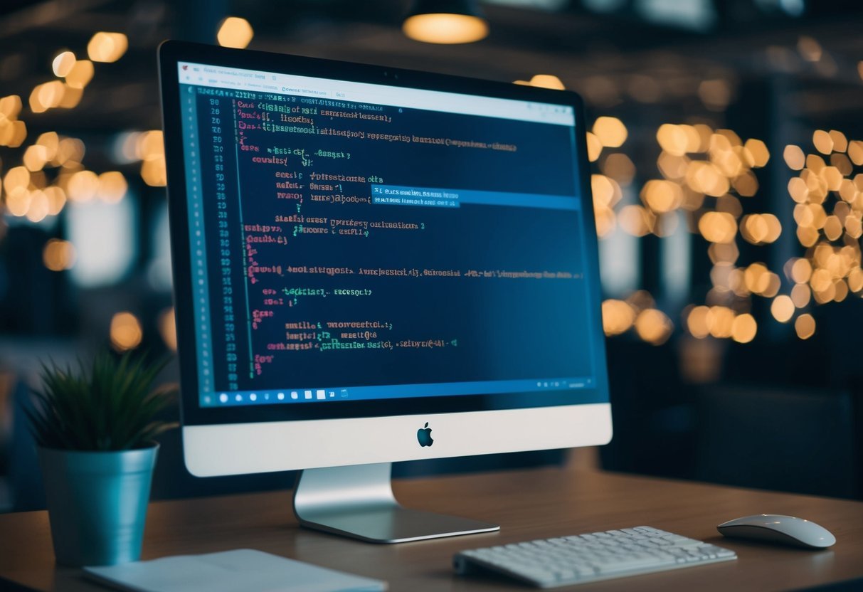 A computer screen displaying SQL code with advanced filtering techniques using EXISTS and NOT EXISTS