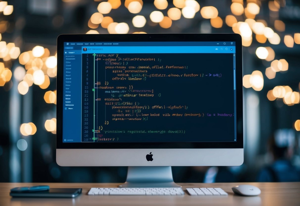 A computer screen displaying SQL code with offset and window functions