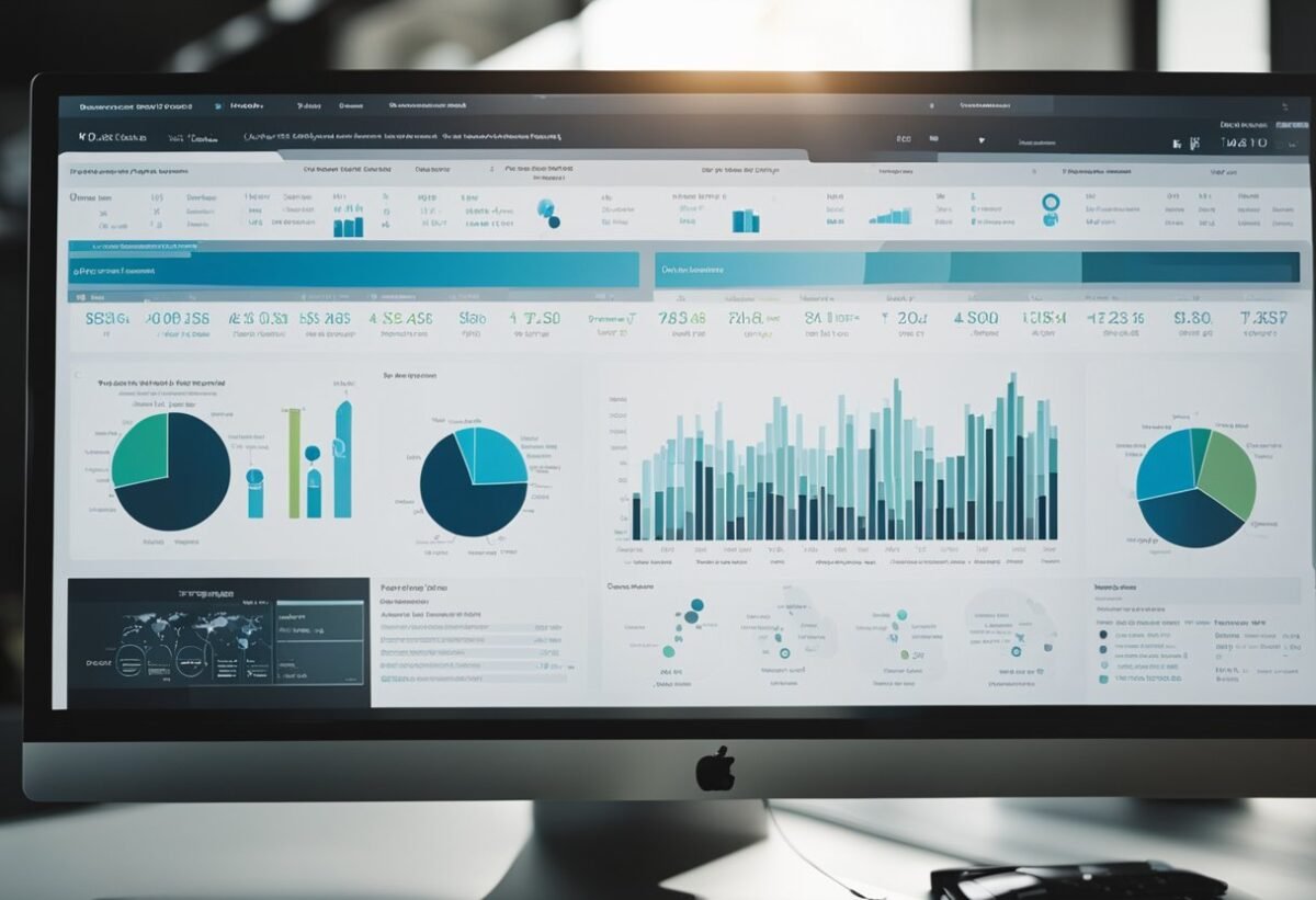 A computer screen displaying a series of data transformation steps in Power BI, with various data formats and patterns being recognized and analyzed
