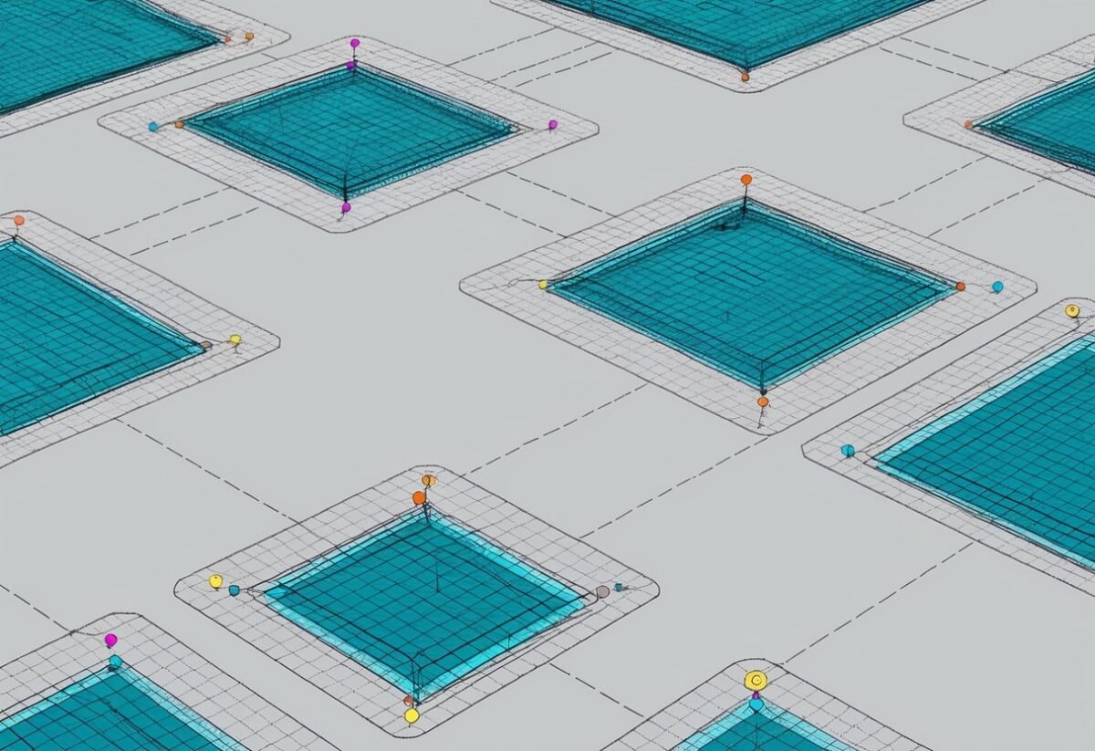 A group of interconnected grid plots showcasing advanced techniques in data visualization using Seaborn