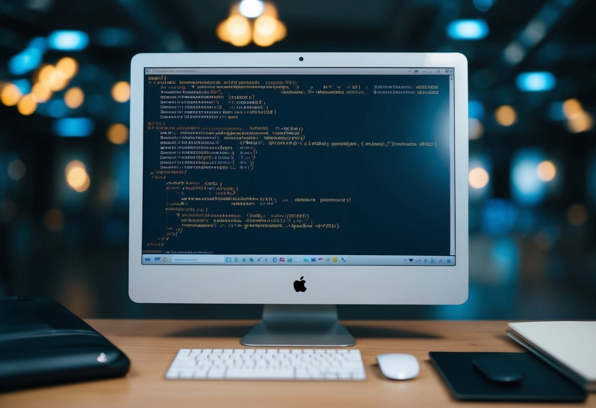 A computer screen displaying a database schema with highlighted index fields and a query result set loading quickly